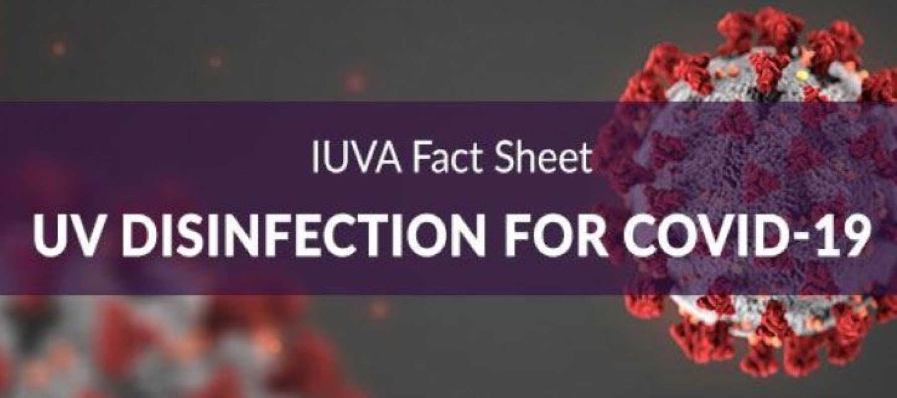 UV Disinfection for COVID-19